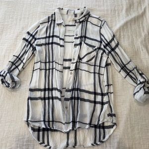 Thread&Supply Large Plaid Button Up